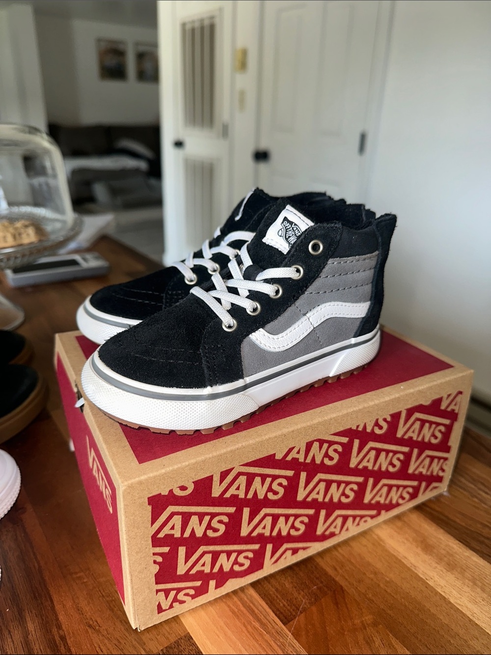 Vans high top shoes